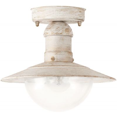 Rabalux Oslo lampa podsufitowa zewnętrzna 1x60 W biała 8739