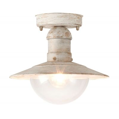 Rabalux Oslo lampa podsufitowa zewnętrzna 1x60 W biała 8739