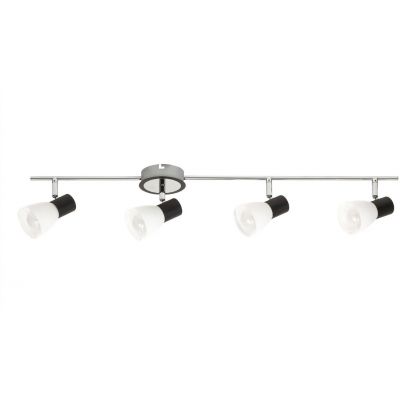 Rabalux Ati lampa podsufitowa 4x40 W biała-czarna 5979