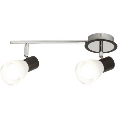 Rabalux Ati lampa podsufitowa 2x40 W biała-czarna 5977