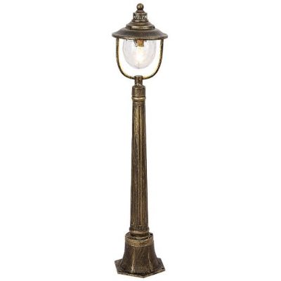 Rabalux Barcelona lampa stojąca zewnętrzna 1x60 W przezroczysta-złota 8679