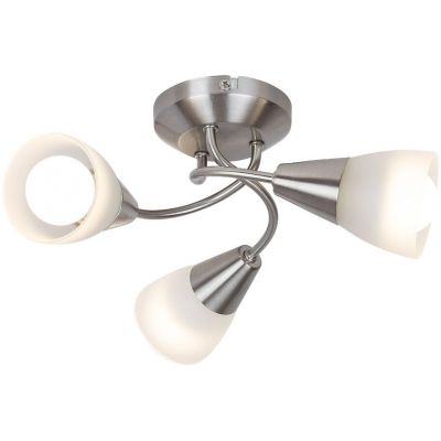 Rabalux Connor lampa podsufitowa 3x40 W chrom-satyna-szkło opalizowane 5690