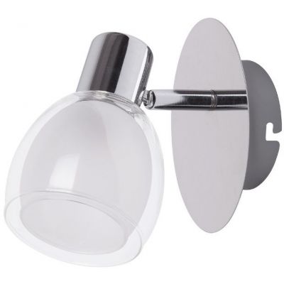 Rabalux Dave kinkiet 1x40 W biały-chrom 6835