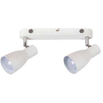 Rabalux Ebony lampa podsufitowa 2x20 W biała 6027