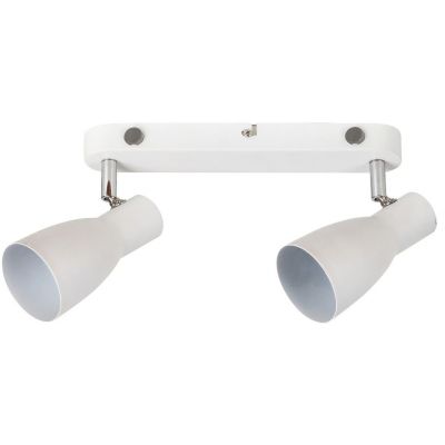 Rabalux Ebony lampa podsufitowa 2x20 W biała 6027