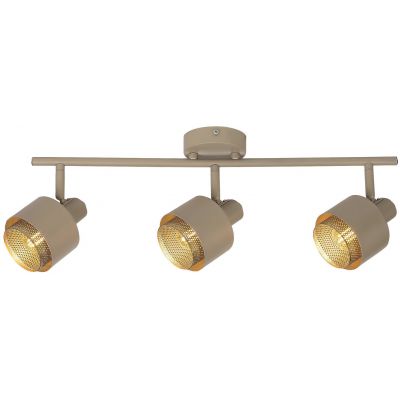 Rabalux Fedora lampa podsufitowa 3x40 W złota-brązowa 3549