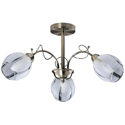 Rabalux Joel lampa podsufitowa 3x60 W brązowa 2270