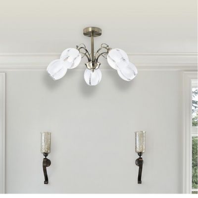 Rabalux Joel lampa podsufitowa 5x60 W brązowa 2271