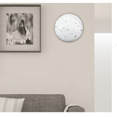 Rabalux Jolly plafon 2x60 W biały-wzór 1862