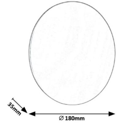Rabalux Marlon plafon 1x8 W czarny 1433