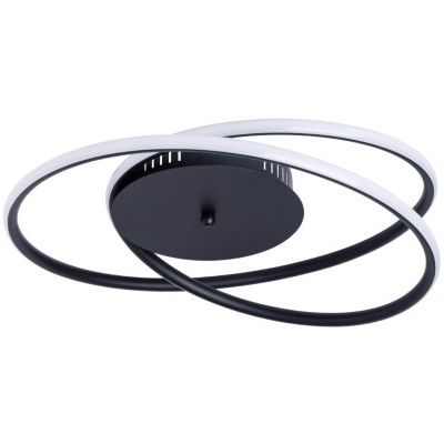 Rabalux Meridia lampa podsufitowa 1x40 W czarna 3256