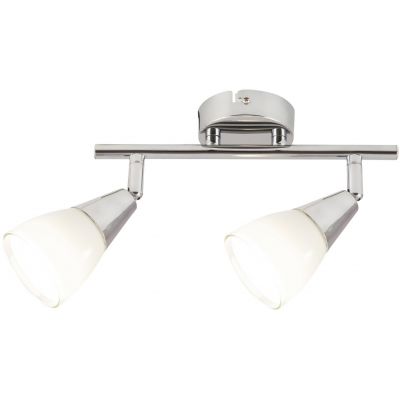 Rabalux Nicolette lampa podsufitowa 2x40 W biała-chrom 6768