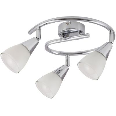 Rabalux Nicolette lampa podsufitowa 3x40 W biała-chrom 6769