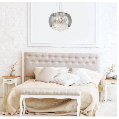 Rabalux Ninelle lampa wisząca 6x40 W chrom 3599