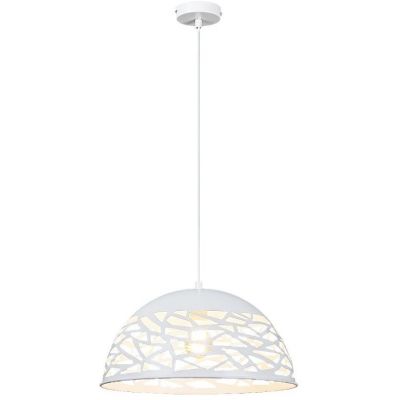 Rabalux Norena lampa wisząca 1x60 W biała 5085