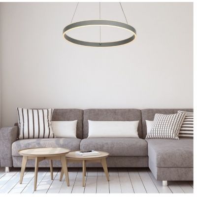 Rabalux Othello lampa wisząca 1x36 W szary/popielaty 6299