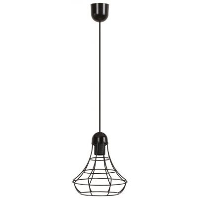 Rabalux Ramsey lampa wisząca 1x60 W czarna 4649