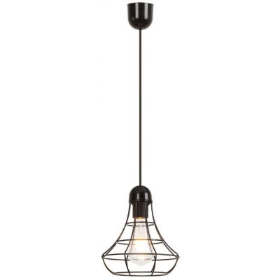 Rabalux Ramsey lampa wisząca 1x60 W czarna 4649