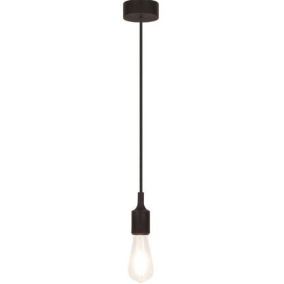 Rabalux Roxy lampa wisząca 1x60 W czarna 1412