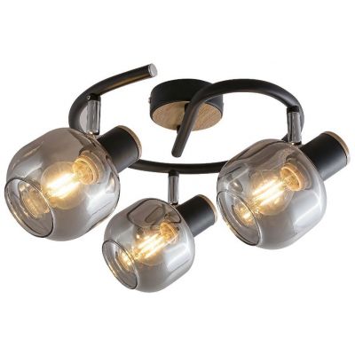 Rabalux Salazar lampa podsufitowa 3x40 W przydymiona 5399