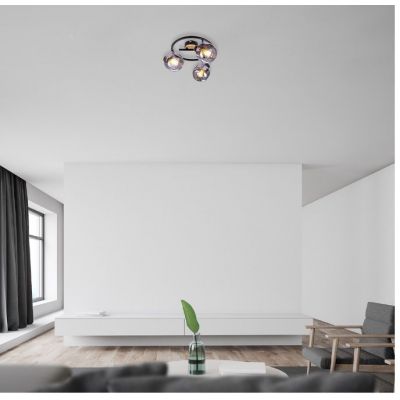 Rabalux Salazar lampa podsufitowa 3x40 W przydymiona 5399