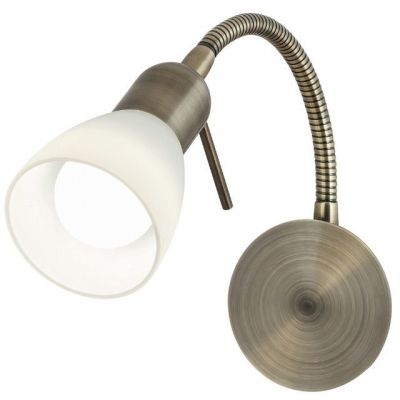 Rabalux Soma kinkiet 1x40 W biały-brązowy 6320