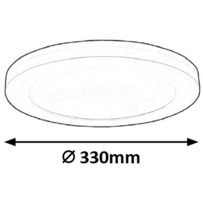 Rabalux Sonnet plafon 1x30 W biały 1490