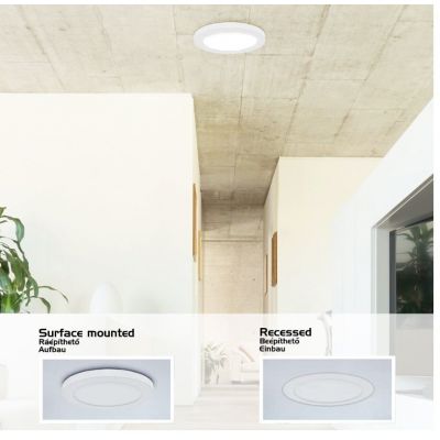 Rabalux plafon 1x18 W biały 1491