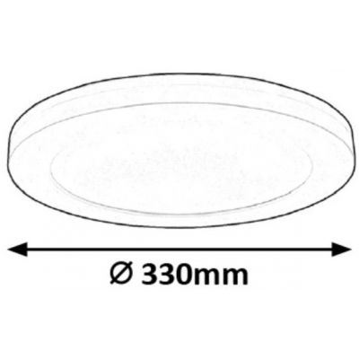 Rabalux Sonnet plafon 1x30 W biały 1492