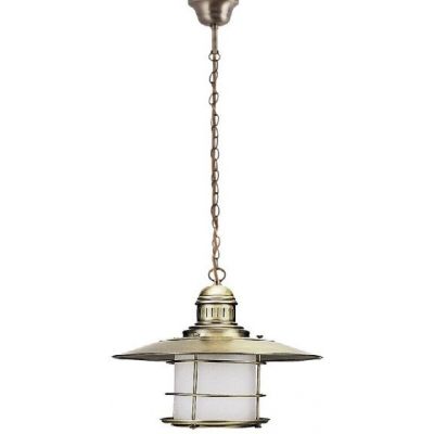 Rabalux Sudan lampa wisząca 1x60 W biała-brązowa 7993