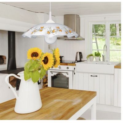 Rabalux Vino lampa wisząca 1x60 W biała-wzór 4782