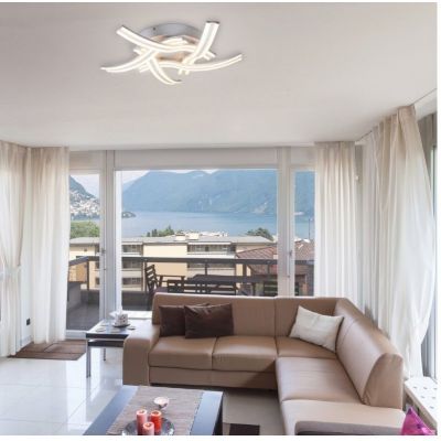 Rabalux Tulio lampa podsufitowa 60 W biała 5890