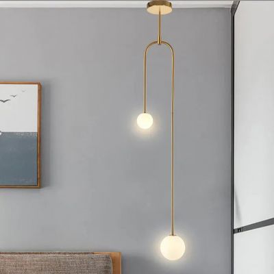 TooLight lampa podsufitowa 2x40 W złota OSW-04049