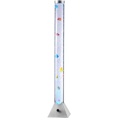 Outlet - Reality Ava lampa stojąca 12x0,7W LED RGB szara 415401-47
