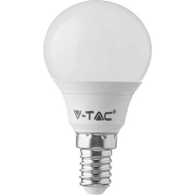 V-TAC Plastic Bulb żarówka 1x4,5W LED 3000 K biała  21168