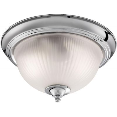 Searchlight American Diner plafon 2x60 W biały-srebrny 4042