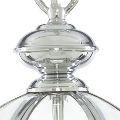 Searchlight Lanterns lampa wisząca 1x60 chrom/szkło przezroczyste 5131CC