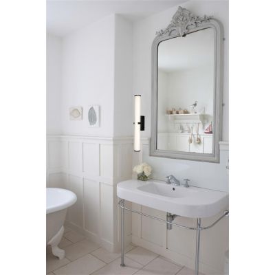 Searchlight Clamp kinkiet 1x23W LED czarny/szkło opalowe 63126-1BK