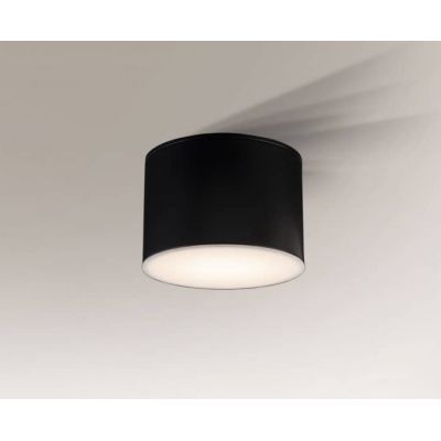 Shilo Suwa lampa podsufitowa 1x10W LED czarna 1174