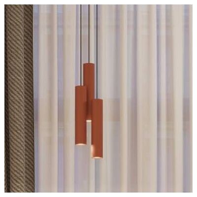Sollux Lighting Lagos kinkiet 2x10 W czerwony SL.1493