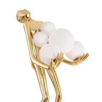 Step Into Design Woman lampa stojąca 6x40 W złota F9312GOLD