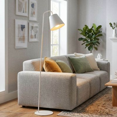 Step Into Design Zen lampa stojąca 1x40 W biała MF1232WHITE