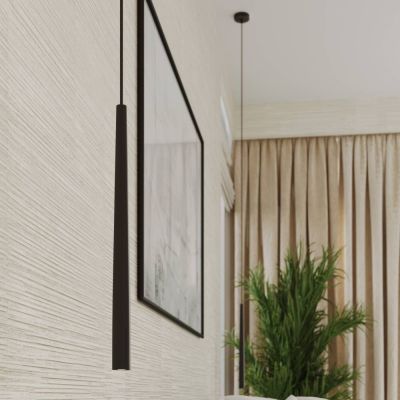 Sollux Lighting Bliss lampa wisząca 1x8 W czarna SL.1462