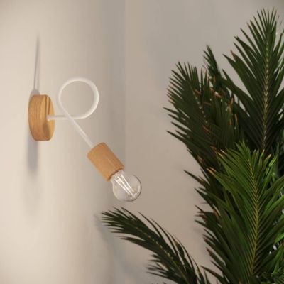 Sollux Lighting Ember kinkiet 1x15 W biały SL.1473