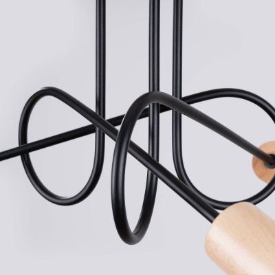 Sollux Lighting Ember lampa podsufitowa 3x15 W czarna SL.1477