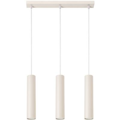 Sollux Lighting Lagos lampa wisząca 3x10 W beżowa SL.1481