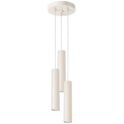 Sollux Lighting Lagos lampa wisząca 3x10 W beżowa SL.1482