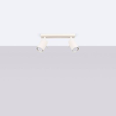 Sollux Lighting Ring lampa podsufitowa 2x10 W beżowa SL.1495