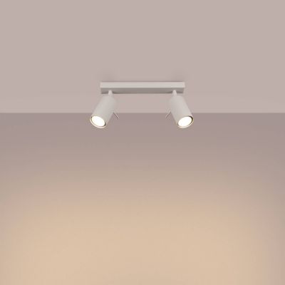 Sollux Lighting Ring lampa podsufitowa 2x10 W beżowa SL.1495