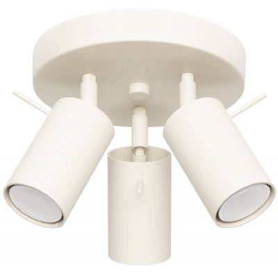 Sollux Lighting Ring lampa podsufitowa 3x10 W beżowa SL.1497